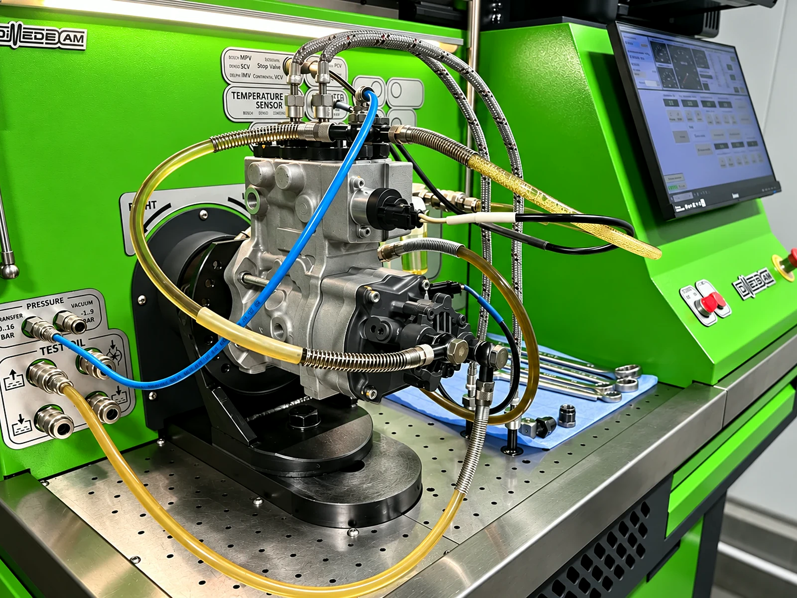 Проверка ТНВД Common Rail на профессиональном стенде